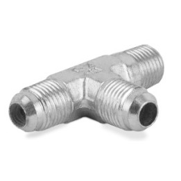 Przyłączka trójnikowa niesymetryczna 1/4"NPTF / 9/16"JIC 5160-04-06