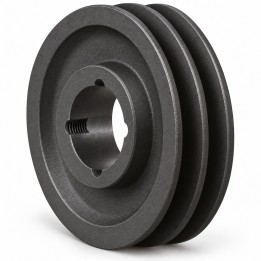 Koło pasowe SPA 180/2 półpełne pod Taper Lock 2012 — Optibelt/Desch — wizualizacja poglądowa, bez tulei