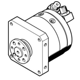 Siłownik obrotowy DSM-T-63-270-P-FW-A-B FESTO