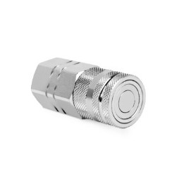 Szybkozłącze flat-face 9/16-18 UNF gniazdo F.A9 3/8" SAE 350 bar 801304006