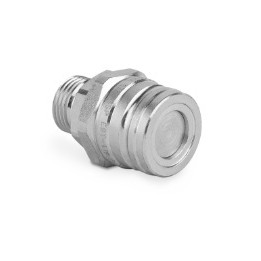 Szybkozłącze flat-face hamulcowe 1/2" gwint zew. wtyk M.IFR8 BSP 150 bar 800200051
