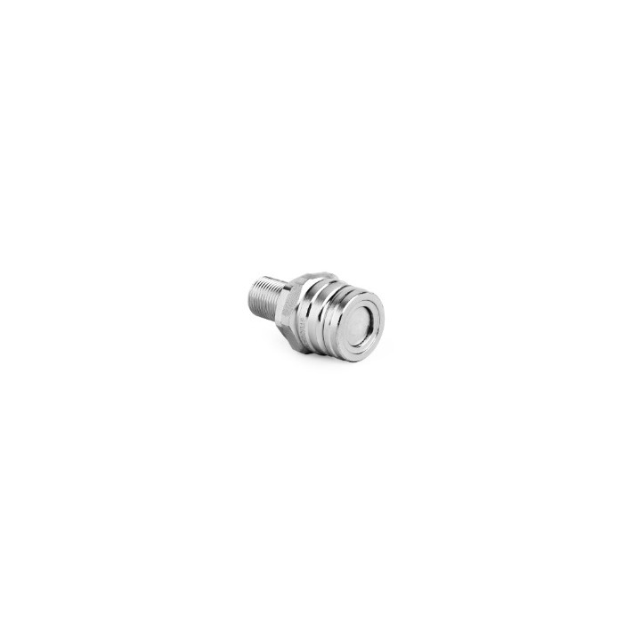 Szybkozłącze flat-face hamulcowe M18x1,5 grodziowe wtyk M.IFR8 L12 150 bar 800210003 [800210003]