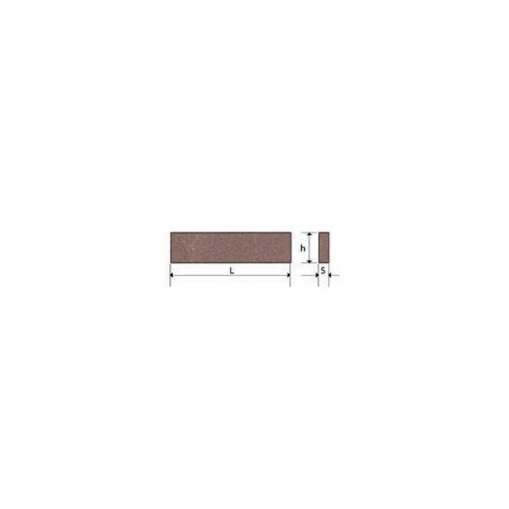Taśma prowadząca teflonowa PTFE+BR 2x15 10cm