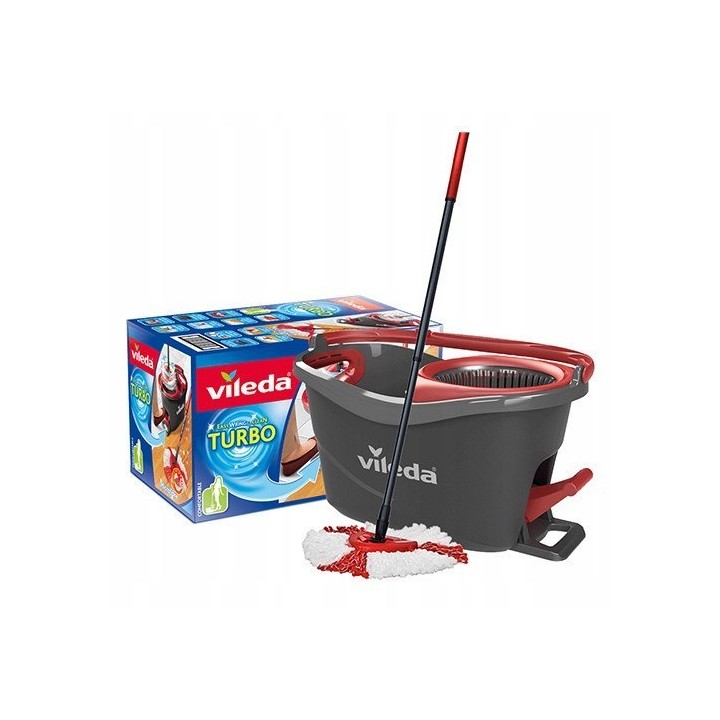 Vileda Easy Wring Turbo Box – mop, wiadro i wyciskacz