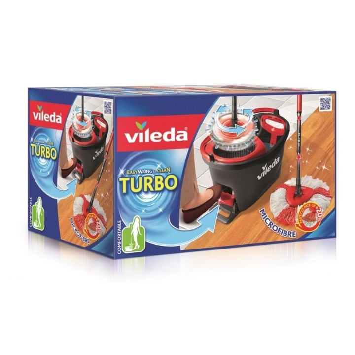 Vileda Easy Wring Turbo Box – mop, wiadro i wyciskacz