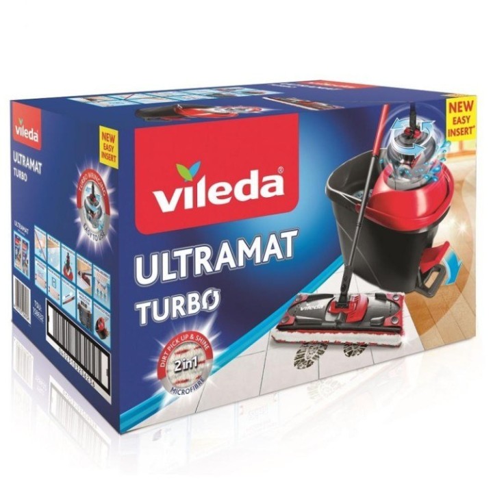 Vileda Easy Wring Ultramat Turbo Box – mop z wiadrem
