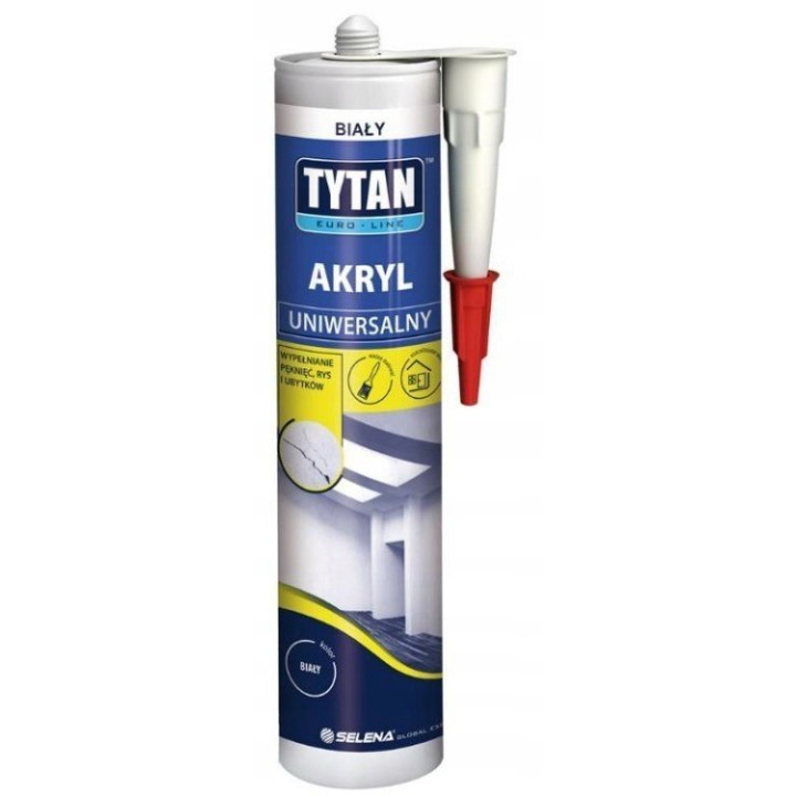 Akryl EURO-LINE 280 ml biały