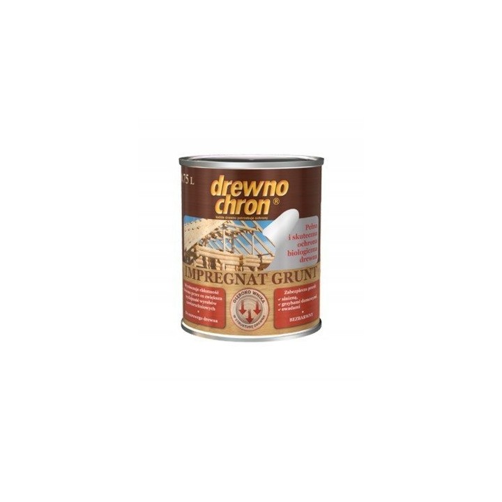 Drewnochron impregnat grunt bezbarwny 0.75 l