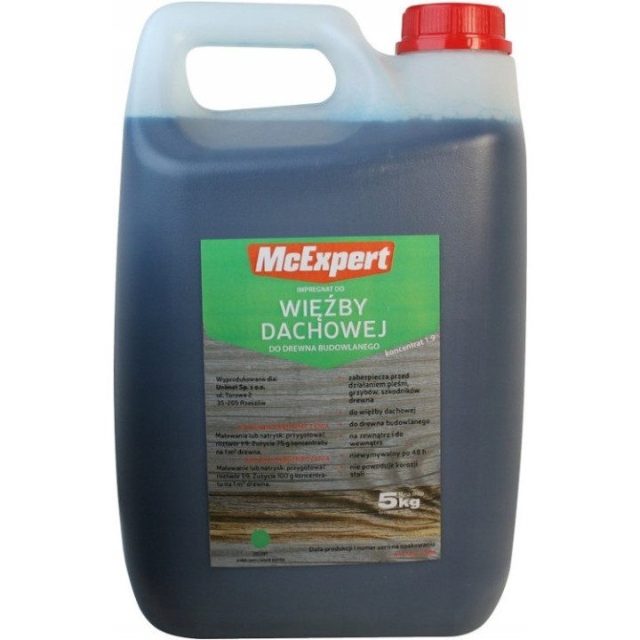 Impregnat, do więźby dachowej koncentrat 1:9 5 kg