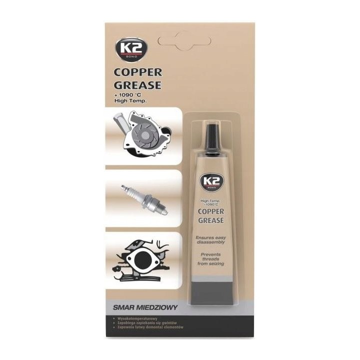 K2 COPPER GREASE Smar miedziowy 20 g