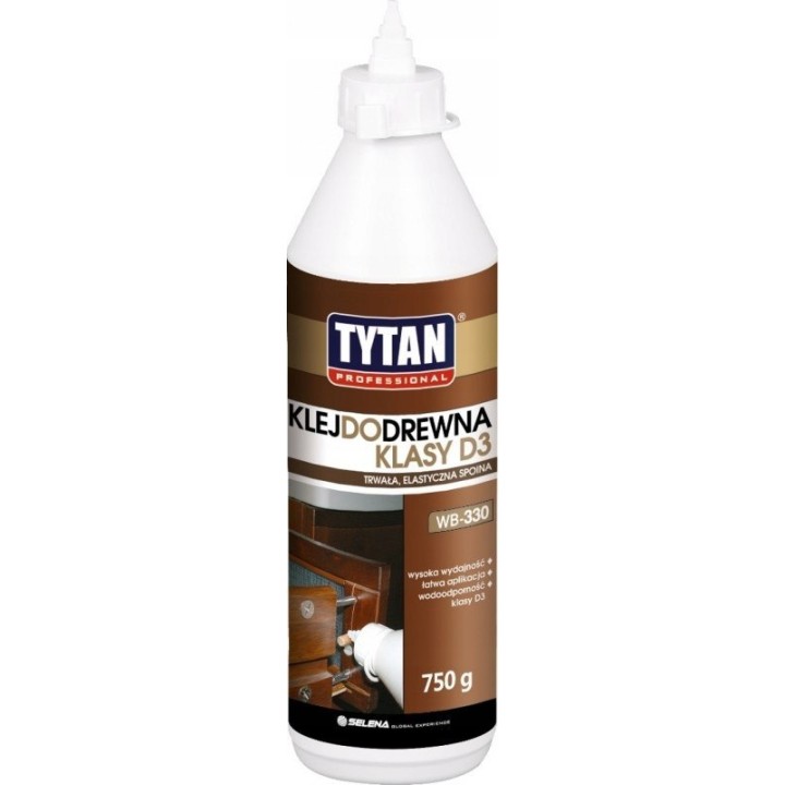Klej do drewna TYTAN professional D4 800 g [13748494624]