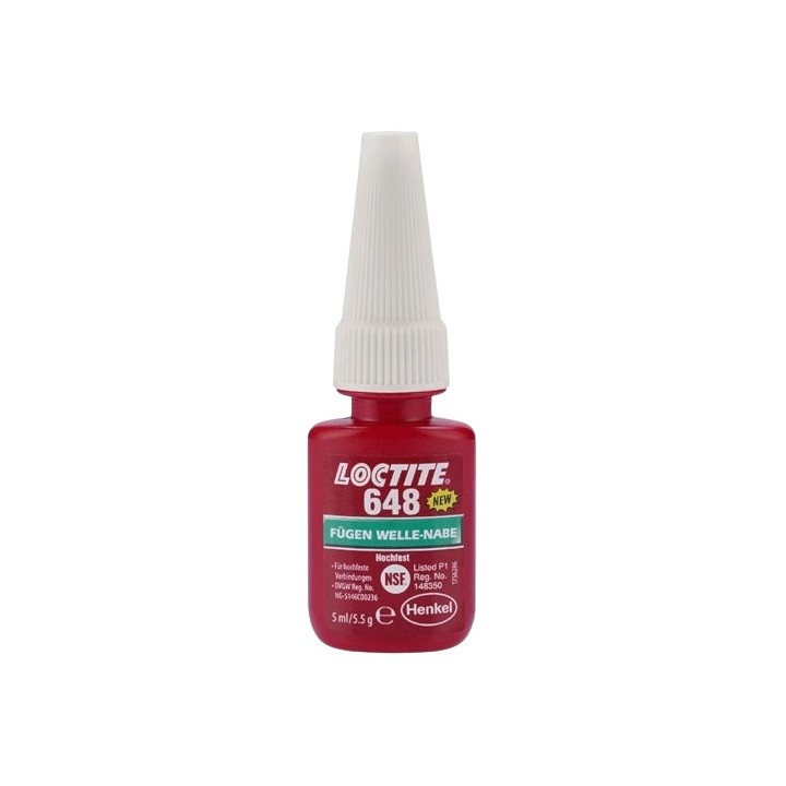 Klej do mocowania współosiowego Loctite 648 5 ml