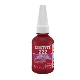 Klej do zabezpieczenia gwintów Loctite 222 10 ml