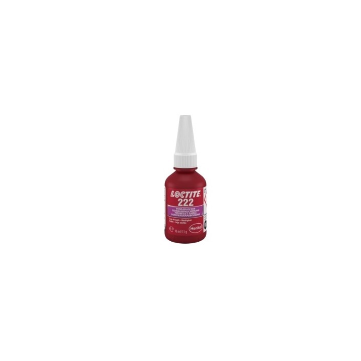 Klej do zabezpieczenia gwintów Loctite 222 10 ml