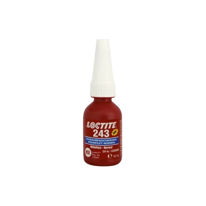 Klej do zabezpieczenia gwintów Loctite 243 10 ml