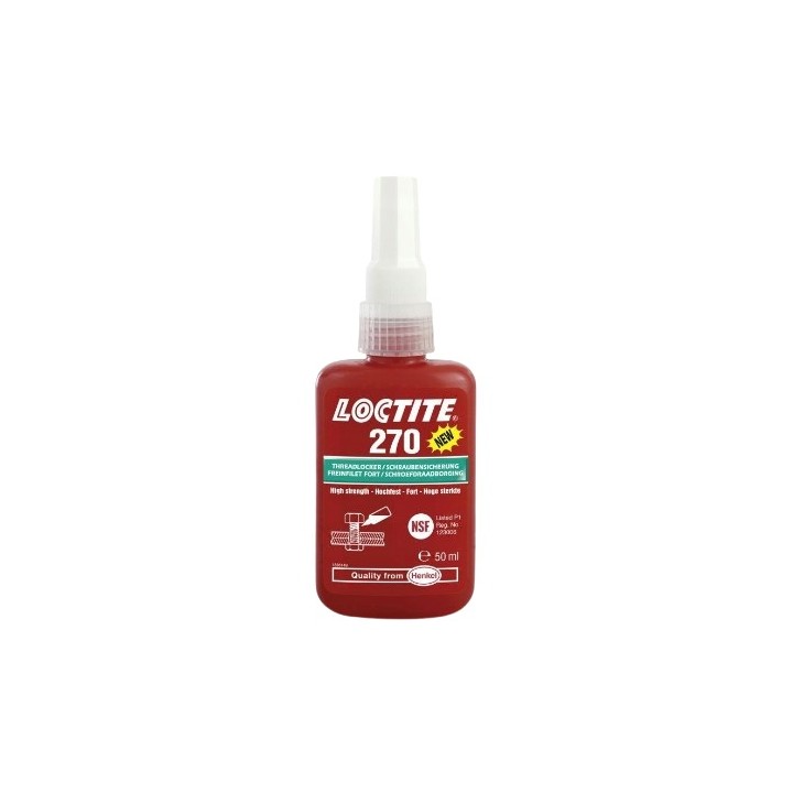 Klej do zabezpieczenia gwintów Loctite 270 50 ml