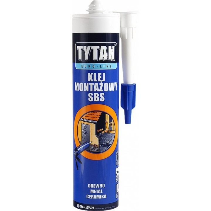 Klej montażowy 280 ml TYTAN EURO-LINE [13748506737]