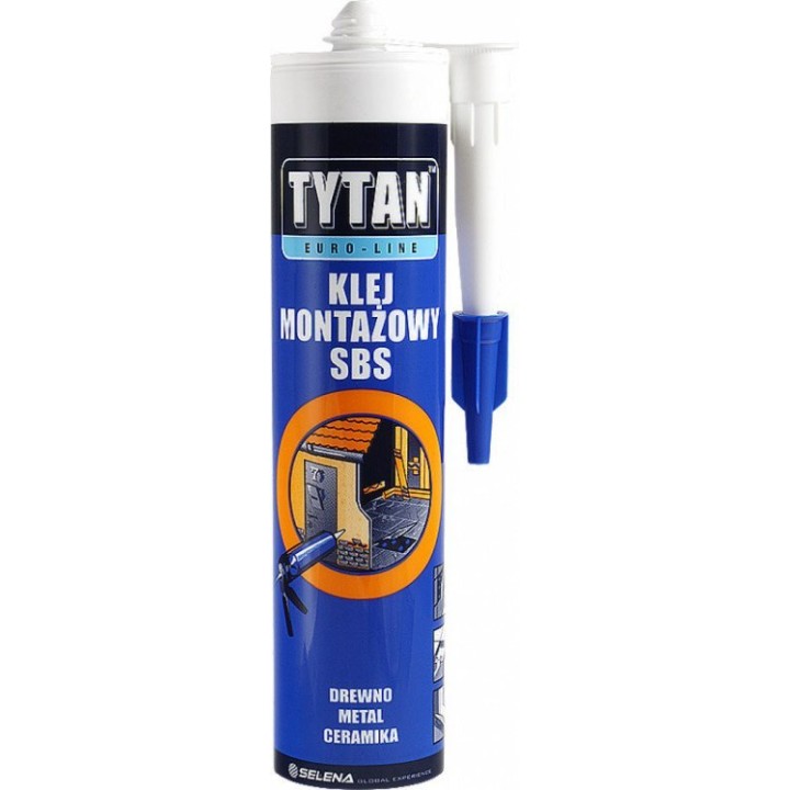 Klej montażowy 280 ml TYTAN EURO-LINE [12621910555]