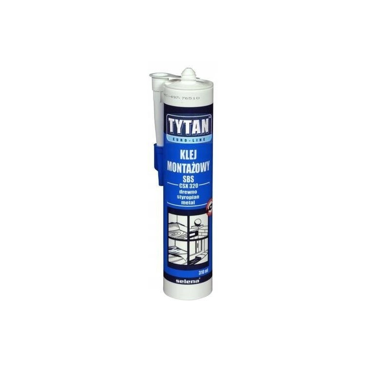 Klej montażowy 280 ml TYTAN EURO-LINE [12621910555]