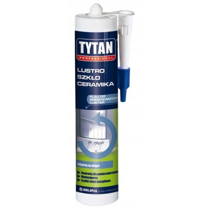 Klej montażowy 310 ml TYTAN do luster