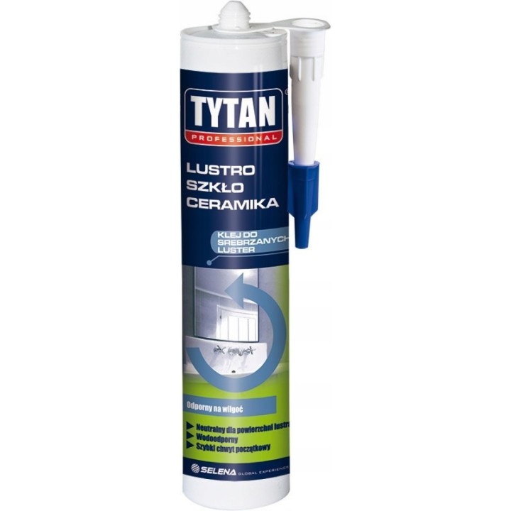 Klej montażowy 310 ml TYTAN do luster