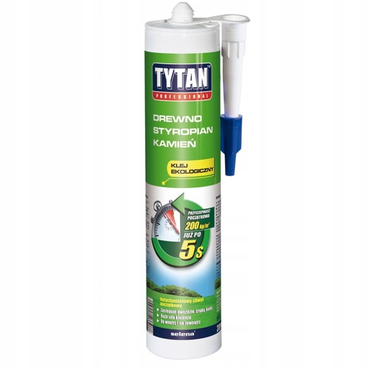 Klej montażowy 310 ml TYTAN ekologiczny wodny