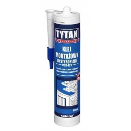 Klej montażowy 310 ml TYTAN styropian