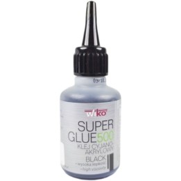 Klej Super Glue 500 Black WIKO 50 g cyjanoakryl