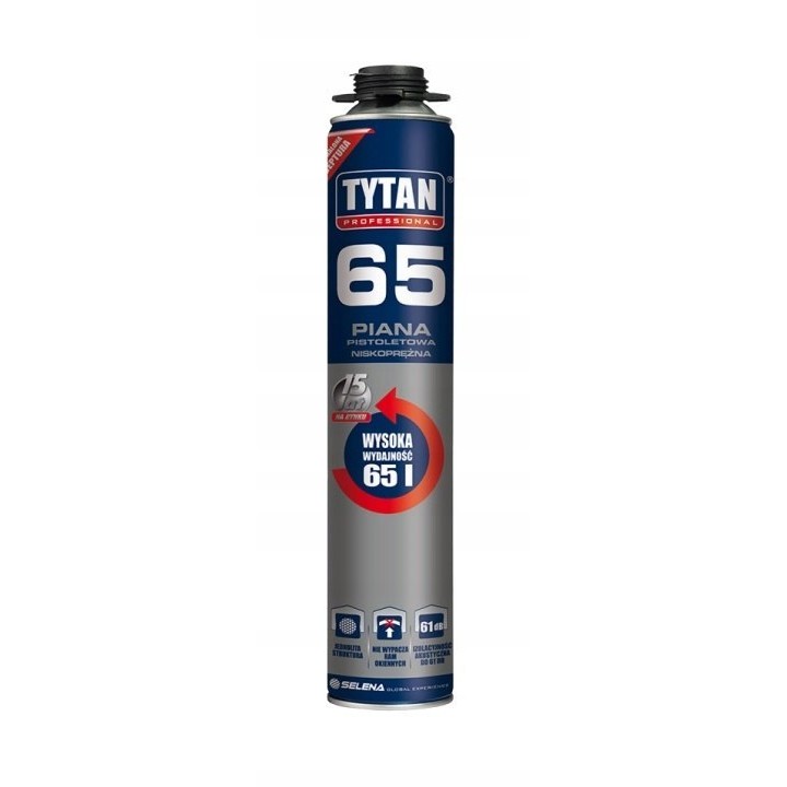 Pianka pistoletowa TYTAN 65 750 ml 02 niskoprężna