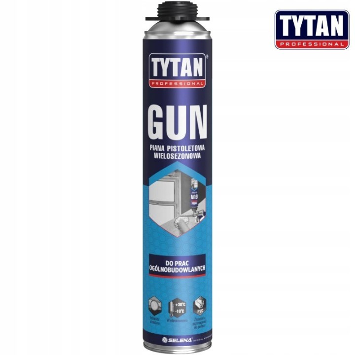 Pianka pistoletowa TYTAN professional wielosezonowa 750 ml