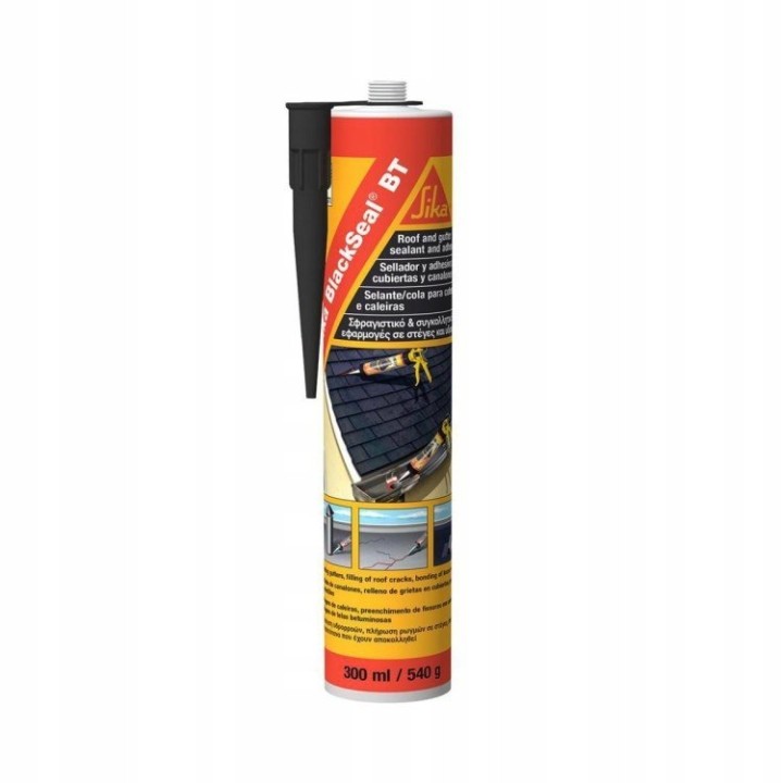 Sika BLACKSEAL-BT BITUMICZNY USZCZELNIACZ DEKARSKI 300 ml