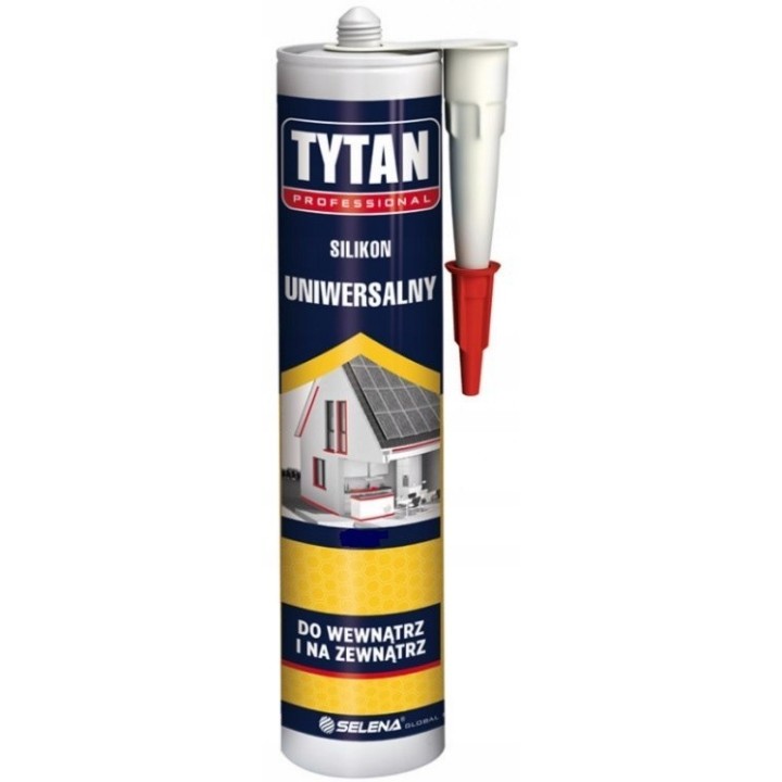 Silikon idealne uszczelnienie TYTAN 280 ml biały