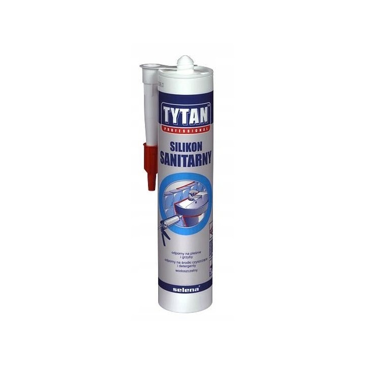 Silikon sanitarny TYTAN 280 ml bezbarwny [13221566544]