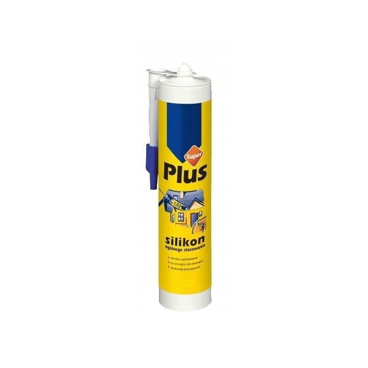 Silikon SUPER PLUS 280 ml czarny