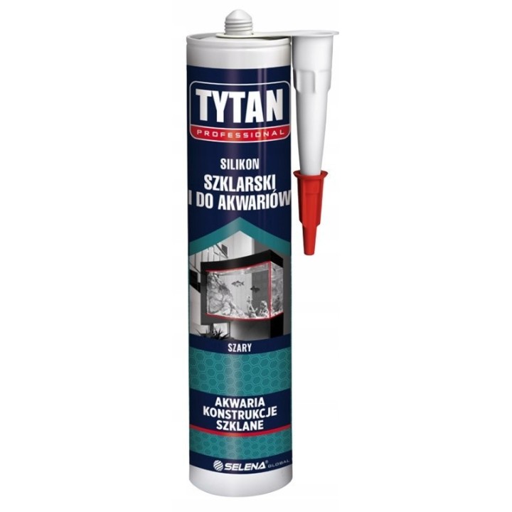 Silikon szklarski i akwariowy TYTAN 280 ml bezbarwny [15900861404]