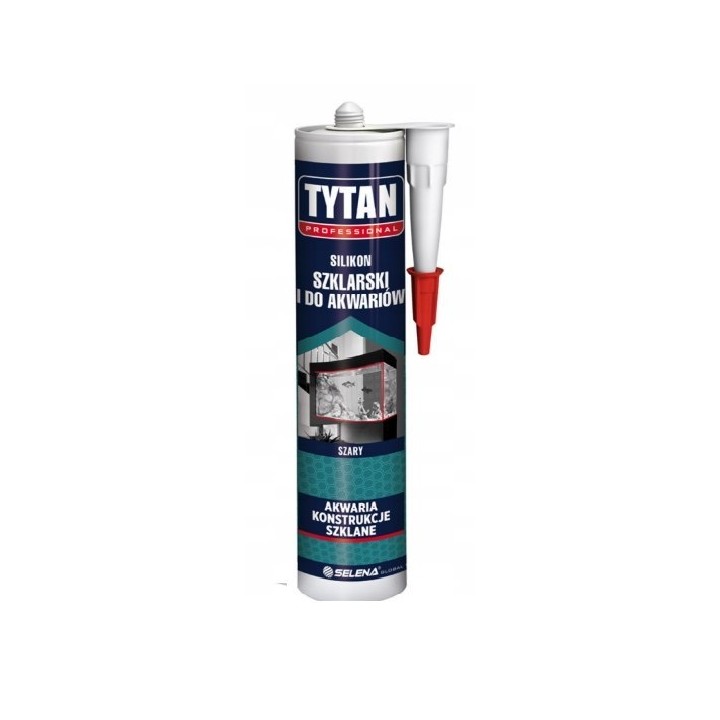Silikon szklarski i akwariowy TYTAN 280 ml bezbarwny [15900861404]