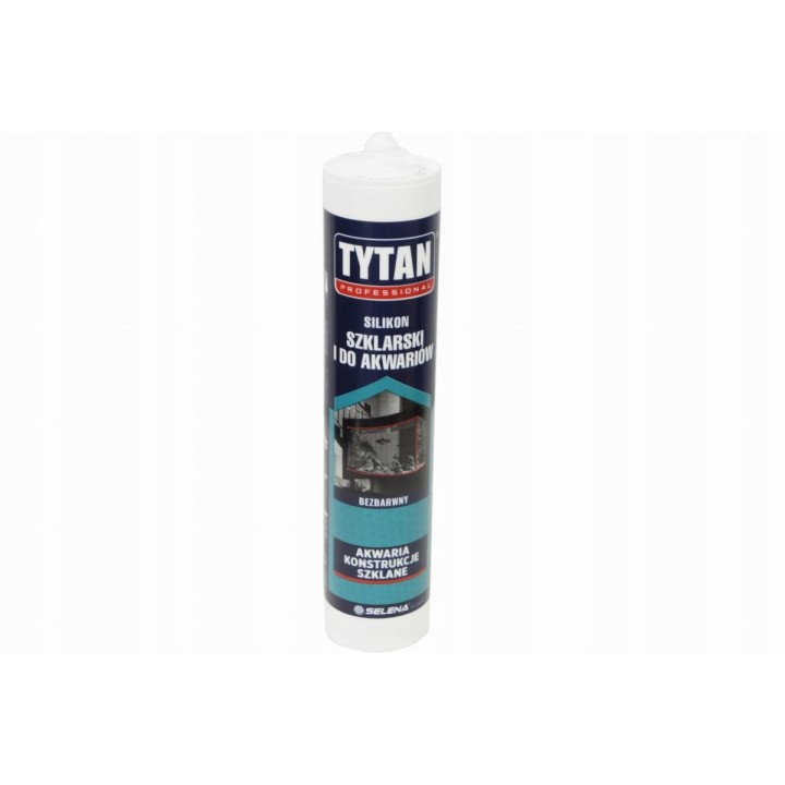 Silikon szklarski i akwariowy TYTAN 280 ml bezbarwny [15900861404]