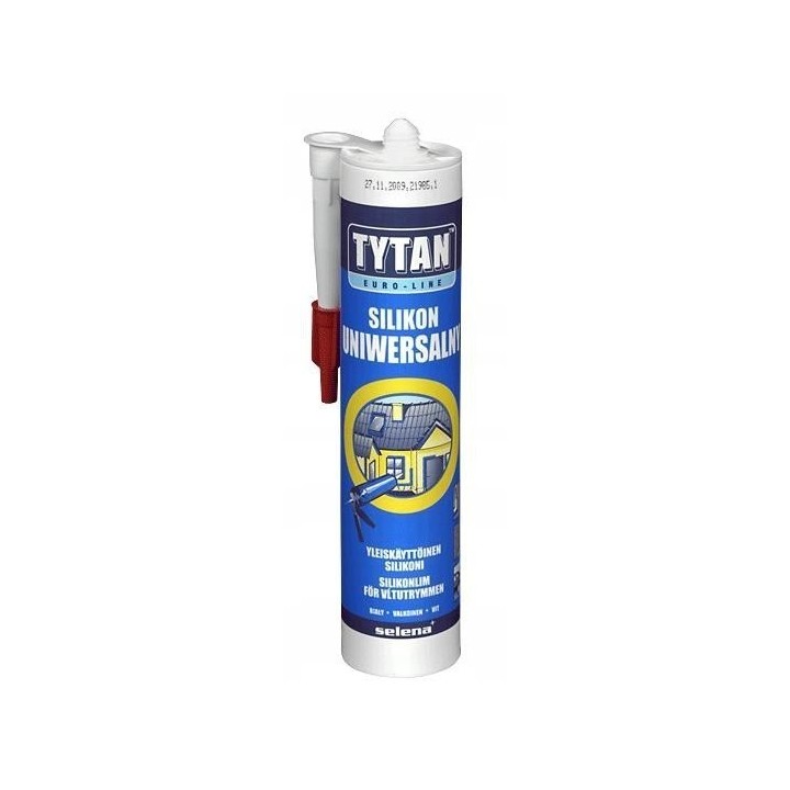 Silikon TYTAN EURO-LINE 280 ml biały [15900861721]