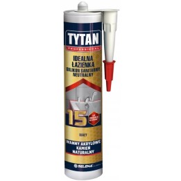 Silikon TYTAN sanitarny idealny dom 280 ml bezbarwny