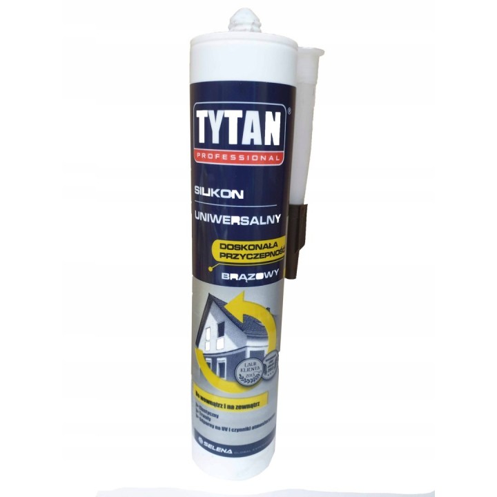 Silikon uniwersalny TYTAN 280 ml biały