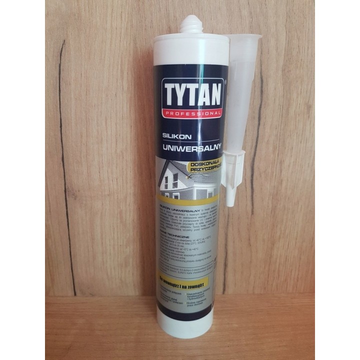 Silikon uniwersalny TYTAN 280 ml biały
