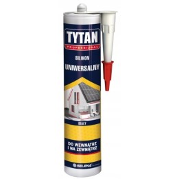 Silikon uniwersalny TYTAN 280 ml czarny