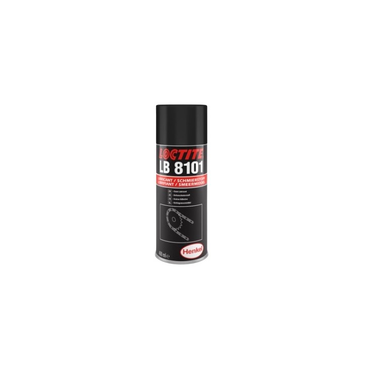 Smar aerozolowy, wodoodporny, do łańcuchów Loctite 8101 400 ml