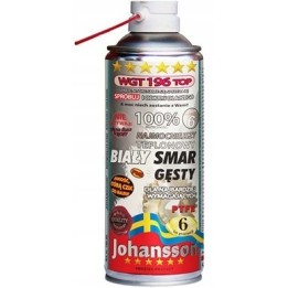 Smar biały z PTFE WGT 196 TOP Johansson 400 ml