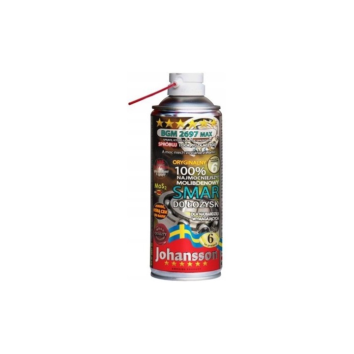Smar do łożysk MoS2 BGM 2697 Johansson 400 ml