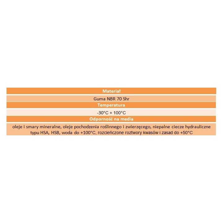 Uszczelniacz simering 38x72x10 nierdzewna sprężyna