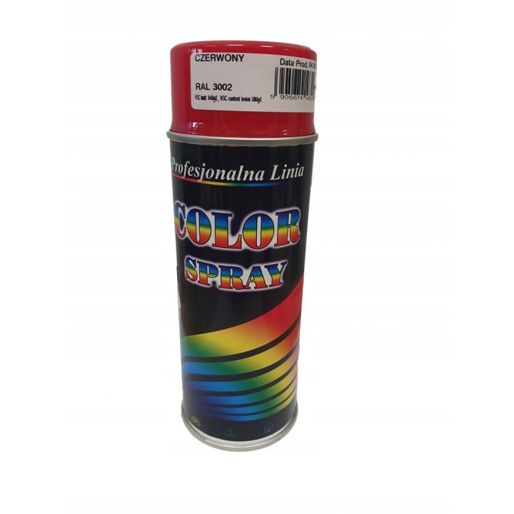Spray 400 ml czerwony