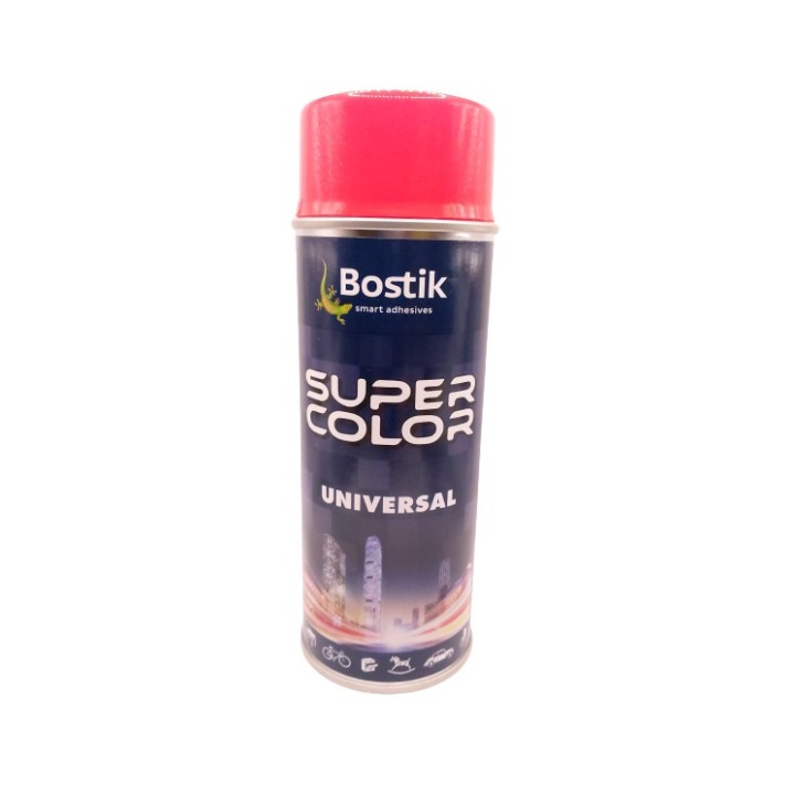 Spray SUPER color 400 ml czerwony RAL3020