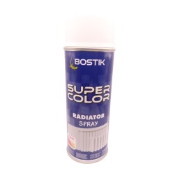 Spray SUPER color 400 ml radiator biały