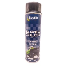 Spray SUPER color 500 ml auto bitum czarny mat